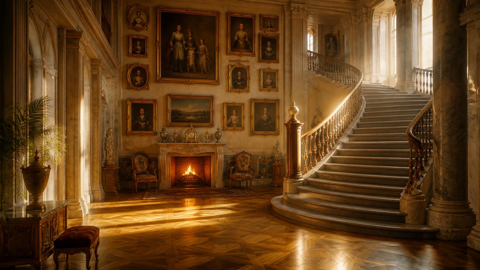Interior view of the Family Heritage Hall