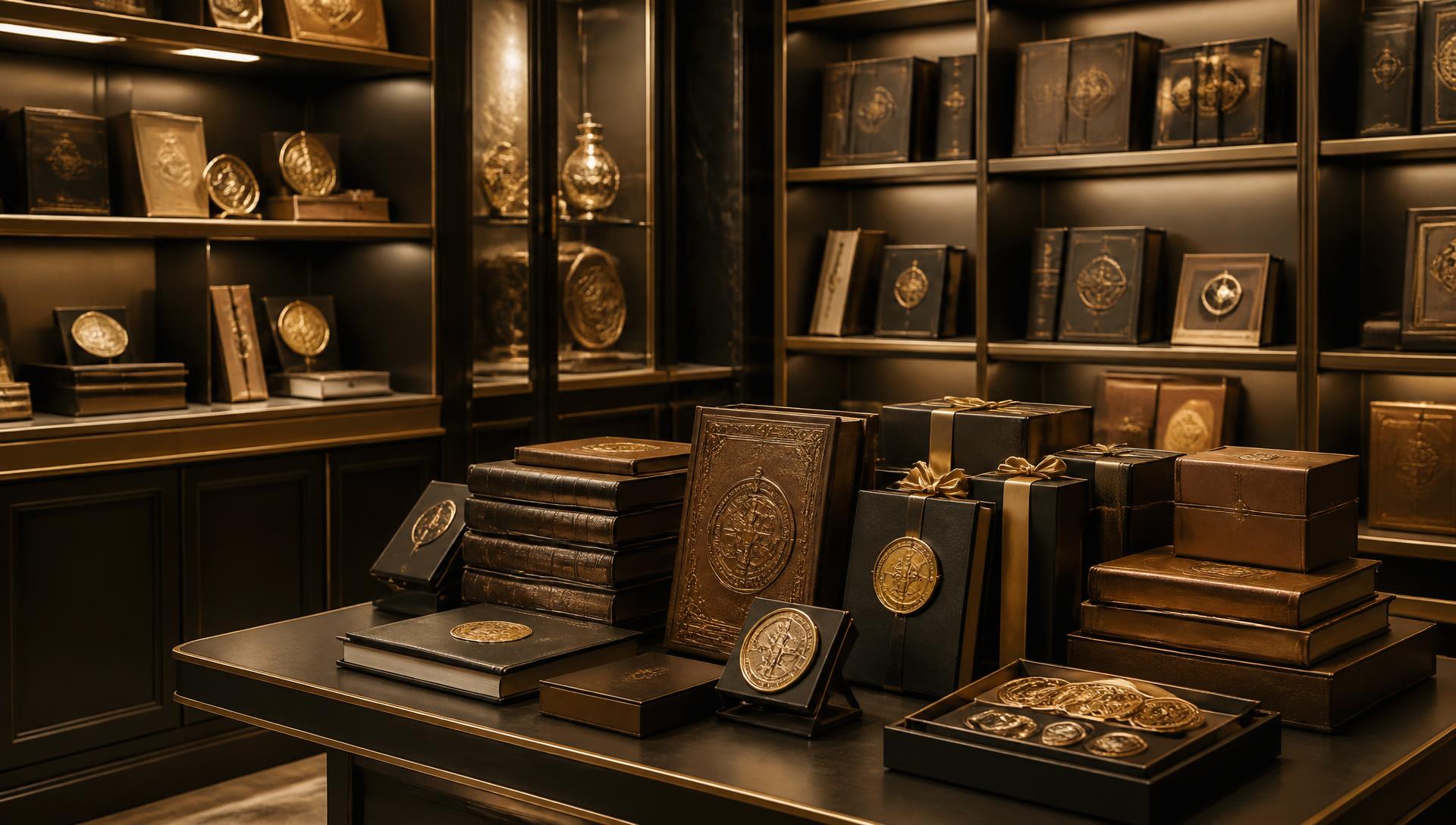Museum boutique with keepsakes